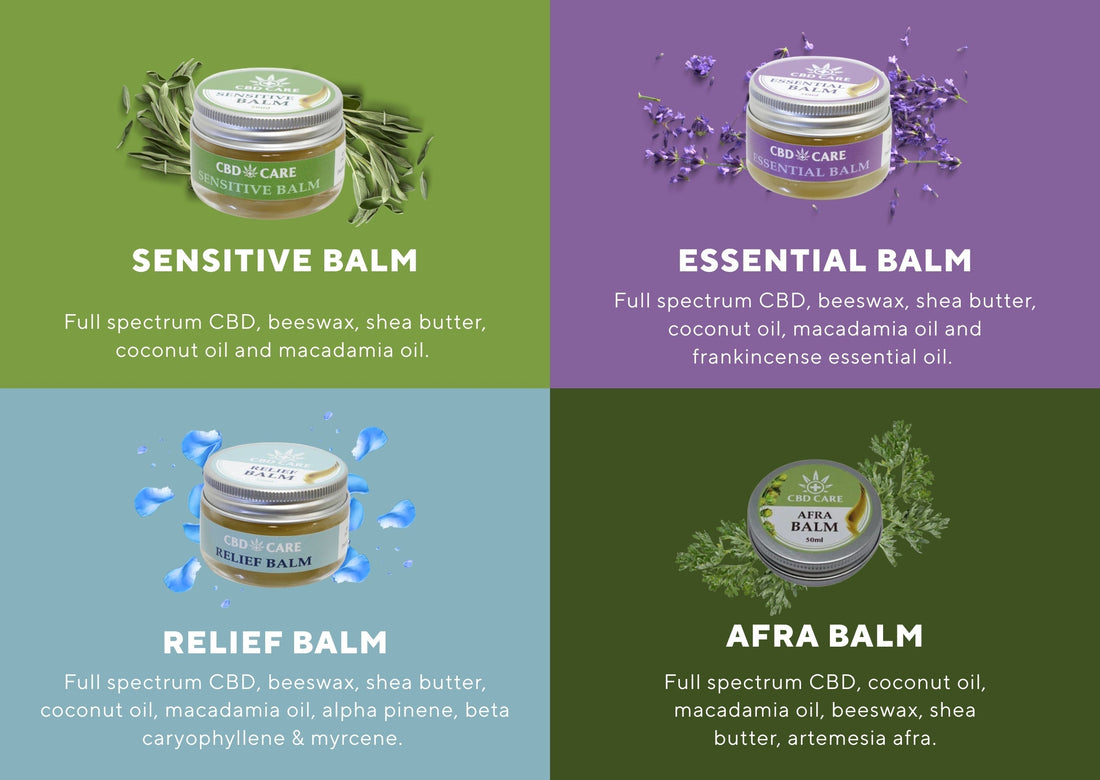 CBD Care Skin Balms Overview