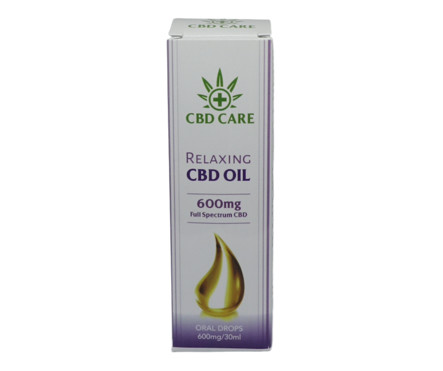 CBD Care Relaxing Oil Box English
