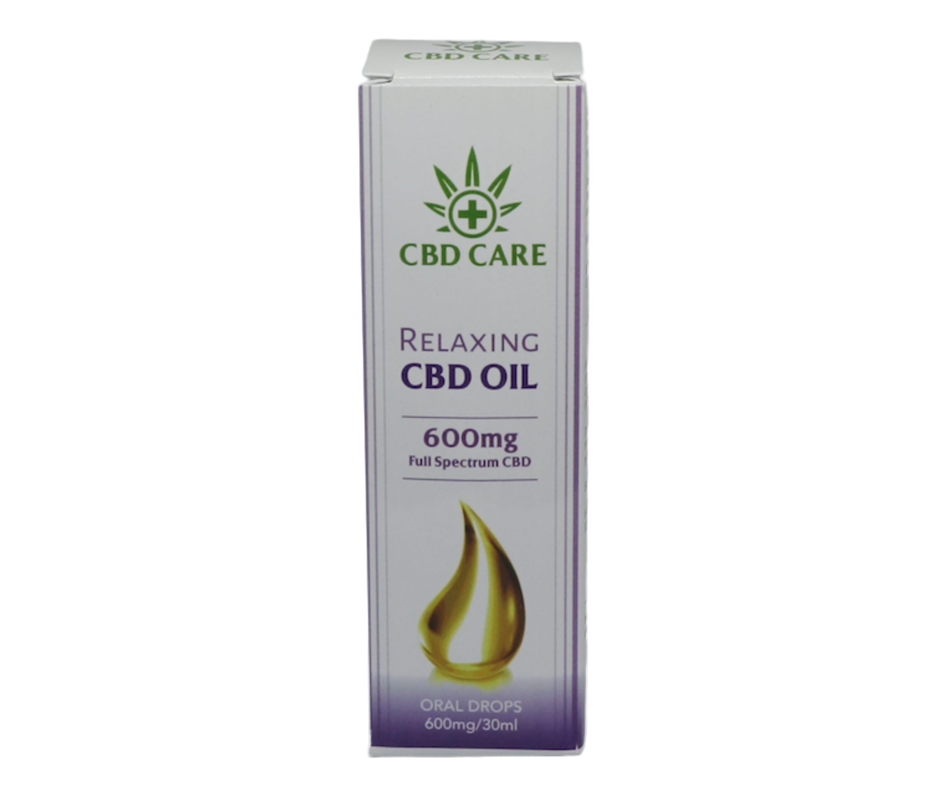 CBD Care Relaxing Oil Box English