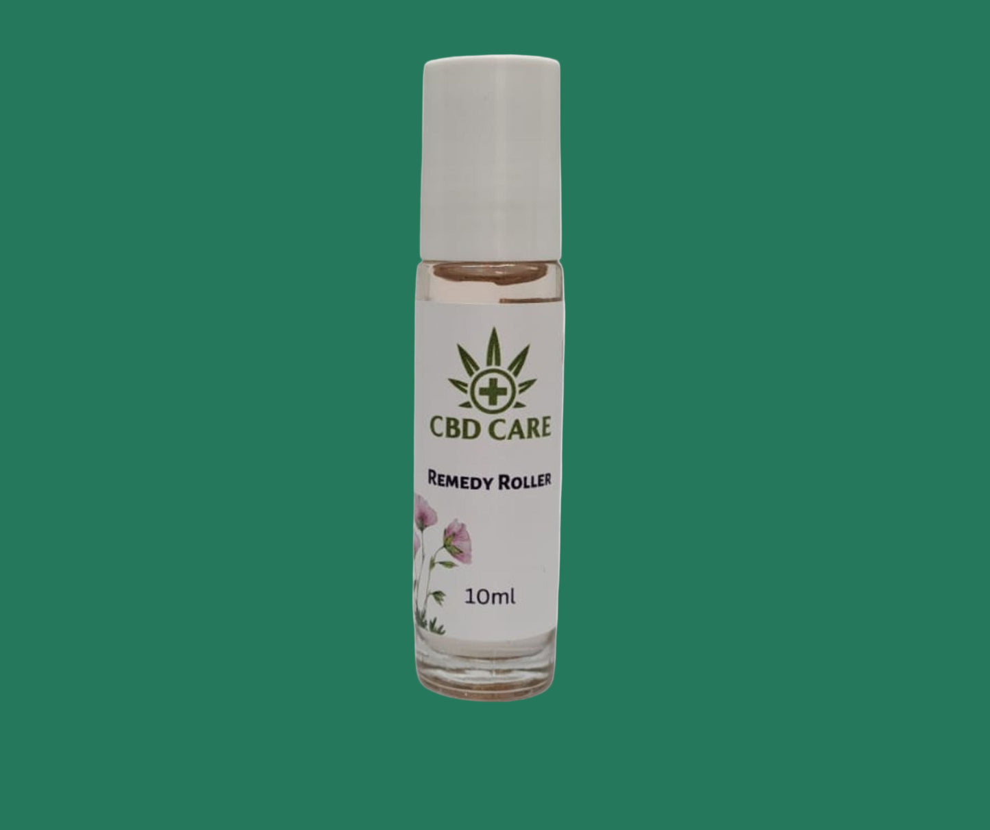 CBD Care remedy roller bottle Rose Geranium