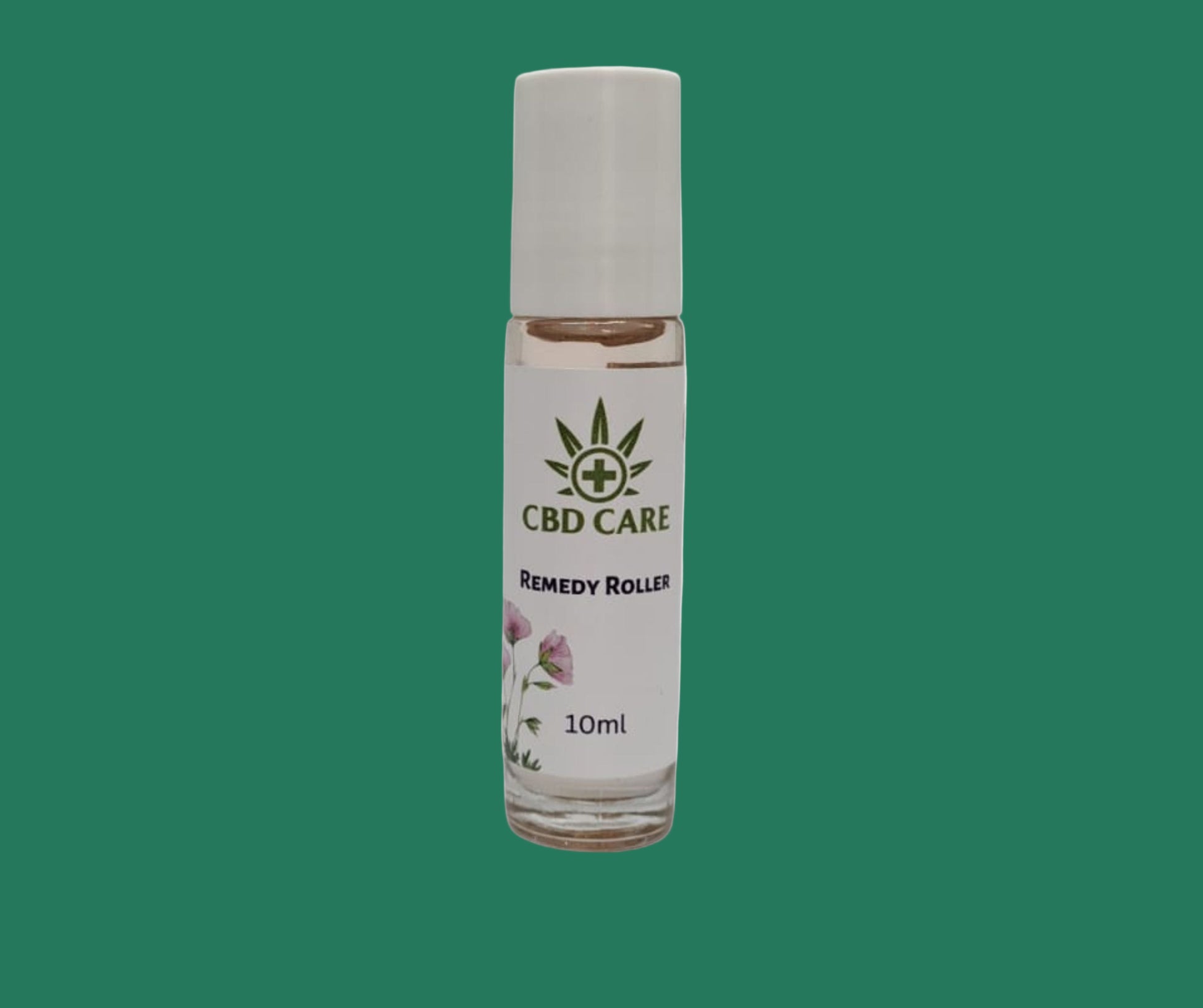 CBD Care remedy roller bottle Rose Geranium