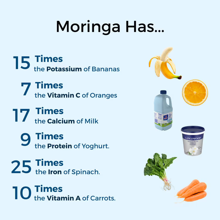 The Herbalist - Moringa 60 or 120 Capsules